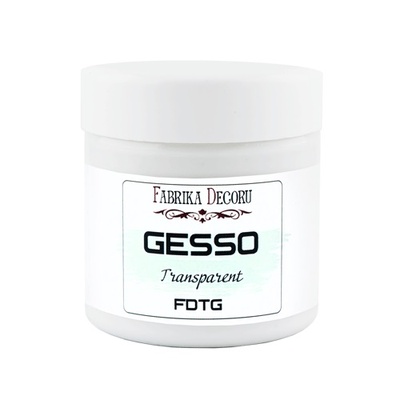 Покрытие Gesso Transperent, ТМ Фабрика Декора, цвет прозрачный