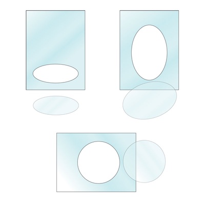 Шаблоны для тиснения  от Sizzix - Accessory - Embossing Diffuser, 3 шт