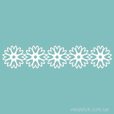 Чипборд від Вензелик - Бордюр 24, 17x133 мм, розмір: 17x133 мм