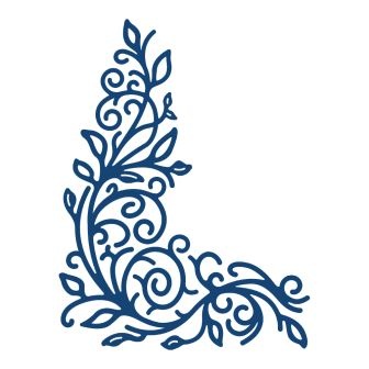 Ніж від TatteRed Lace Dies- Detailed Flourish - Завиток