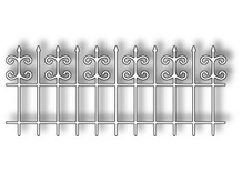 Ніж для вирубки - Estate Fence від Memory Box