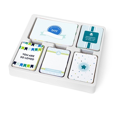 Набір карток Project Life by Becky Higgins - Core Kit - Baby Boy, 616 штук