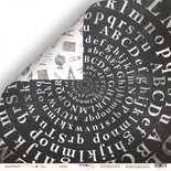 Аркуш двостороннього паперу Scrapmir - Алфавіт з колекції School Days, 30x30 см