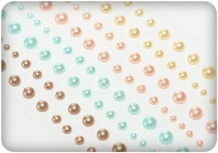 Напійперлинки на клейовій основі, 120 шт., 4 кольорі, колекція "Французська Подорож"