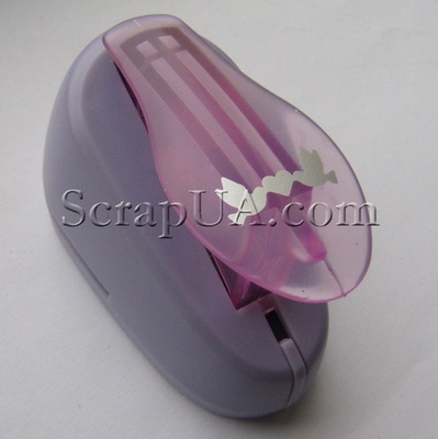 Фигурный дырокол Чарівна Мить - Голуби с сердцем, размер 1.8 см