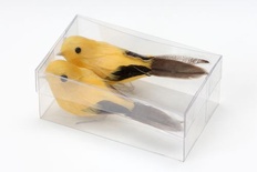 Украшение от Scrapberry's - Птички желтые, 2 шт