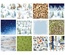 Набір двостороннього паперу для скрапбукінгу Country winter 20х20 см 10 аркушів