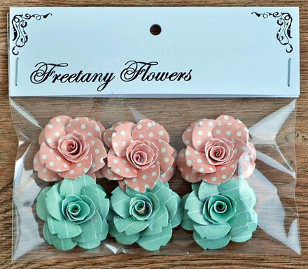 Набор цветов Freetany Flowers – Коралл-2