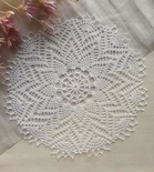 Затишний декор від LESHCHENKO - Вʼязана Серветка №60, 21,5см, 1шт.
