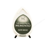 Чернила для штампинга Tsukineko - Memento Dew Drop Olive Grove