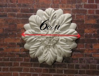 Гіпсовий декор від E.В.A - квітка, 6 см