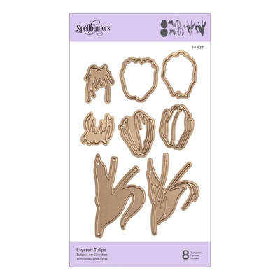 Нож для вырубки от Spellbinders - Layered Tulip