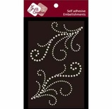 Прикраса з перлинок від Zva Creative - Flourishes - White pearl, білий колір