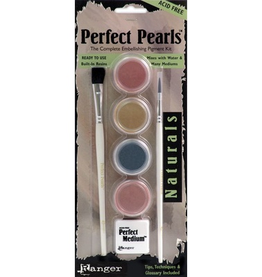 Набор жемчужной пудры Ranger - Perfect Pearls Products - Naturals Kit