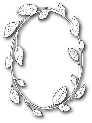 Ніж для вирубки від Poppystamps - Hampstead Oval Frame