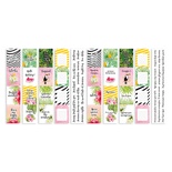 Набір смужок з картинками для декорування Wild Tropics, ТМ Фабрика Декору