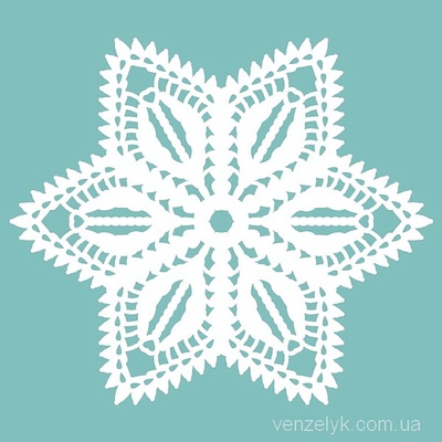 Чипборд від Вензелик - Серветка 01, 98x113 мм, розмір: 98x113 мм