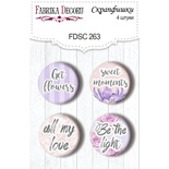 Набір фішок Majestic Iris, ТМ Фабрика Декору, 4шт. набір №263