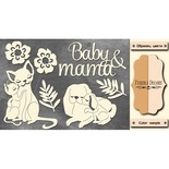 Набір чіпбордів TM Fabrika Dekoru FDCH-199, колір молочний, крафт