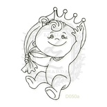 Акриловий штамп Lesia Zgharda D050a Маленька принцеса