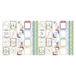 Набір смужок з картинками для декорування Summer mood, ТМ Фабрика Декору