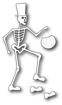 Ніж для вирубки від Memory Box - Happy Skeleton