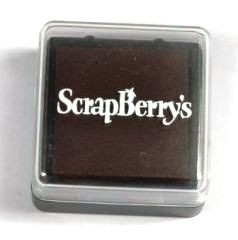 Пигментные чернила 2,5x2,5 см ТЕМНО-КОРИЧНЕВЫЕ SCB1210306