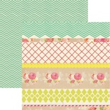 Аркуш скрап-паперу My Mind's Eye Mixed Media, 30x30 см, двосторонній