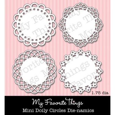 Набор лезвий My Favorite Things - Die-namics Mini Doily Circles (MFT-0157)