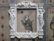 Гипсовое украшение - Рамочка, 6,2х7см