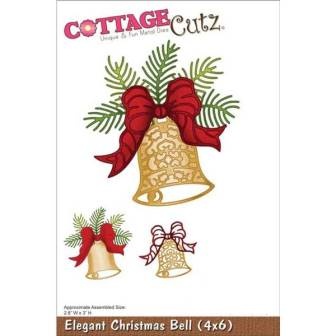 Ножі для вирубки CottageCutz Elegant Christmas Bell