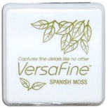 Пигментные быстросохнущие чернила Tsukineko - VersaFine 1in Cube Pads Spanish Moss