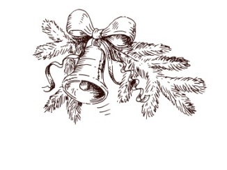 Акриловый штамп Christmas Stamp SR041 Ветка ели, размер 4,9 * 3,2 см