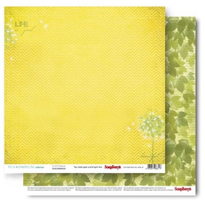 Набор бумаги для скрапбукинга от ScrapBerry's - Этот удивительный мир, RU, 30,5х30,5 см, 190 гр / м, двусторонняя, 6 шт