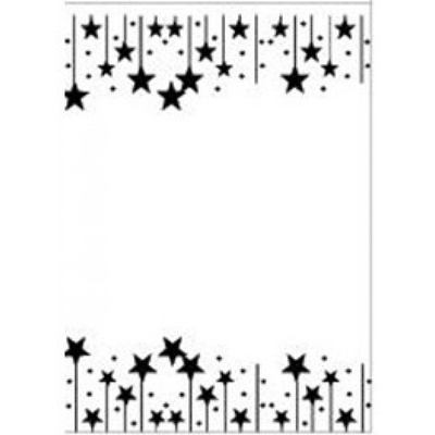 Папка для тиснения от AgiArt - Звезды