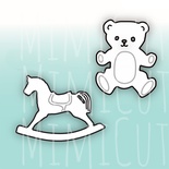 Нож для вырубки от MiMiCut - Друзья детства, 29*36мм, 43*31мм