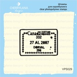 Штампи від Cherrylana - Поштовий штамп, 3,2,2см