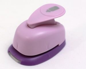 Фігурний дірокол від ScrapBerryʼs "Дитяча пляшка з молоком", розмір зображення: 1,5см