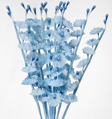 Набір дзвіночків блакитні, 10 мм, 10 шт. HY0010015591