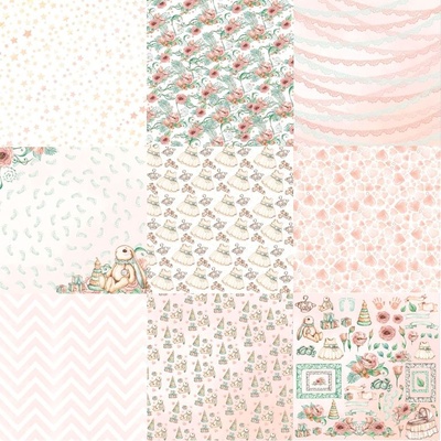 Набір фішок від ScrapEgo - Лапонька-донька, 20*20cм