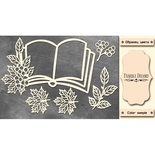 Набір чіпбордів Підручник #477 color_Milk, ТМ Фабрика Декору