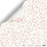 Лист двусторонней бумаги от Scrapmir - Нежные розы - Beautiful Moments, 30x30см