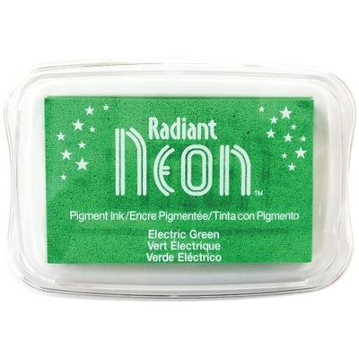 Чернила Tsukineko Radiant Neon Ink Pad - Electric Green