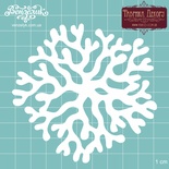 Чипборд від Вензелик - Корал, 90x94 мм