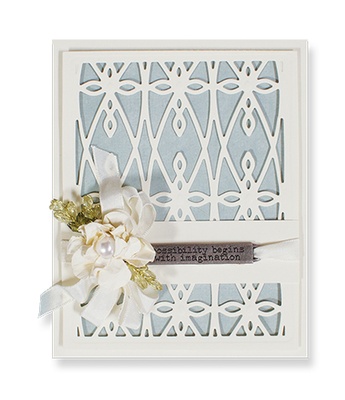 Нож для вырубки от Spellbinders - Roman Trellis