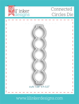 Ніж для вирубки з Lil'Inker Designs - Connected Circles Die