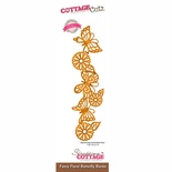 Ніж для вирубки CottageCutz Fancy Floral Butterfly Border (Elites)