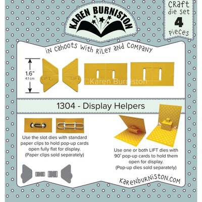 ПІД ЗАМОВЛЕННЯ - Karen Burniston Dies - Display Helpers & Stamp