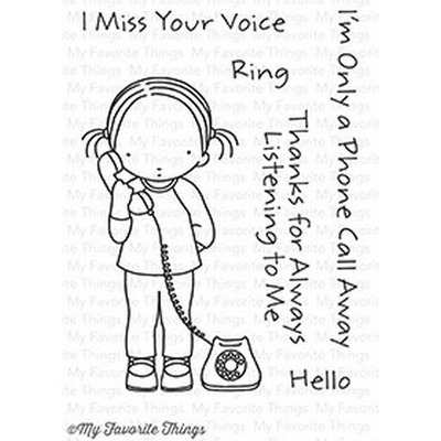 Акриловый штамп My Favorite Things - Pure Innocence A Phone Call Away