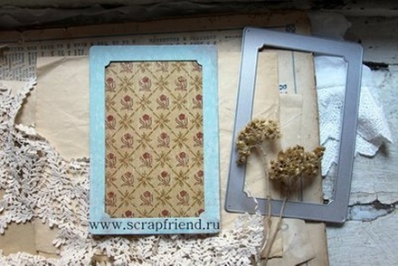 Нож для вырубки от  Scrapfriend - Клементина: рамка для фотографии 10х15см